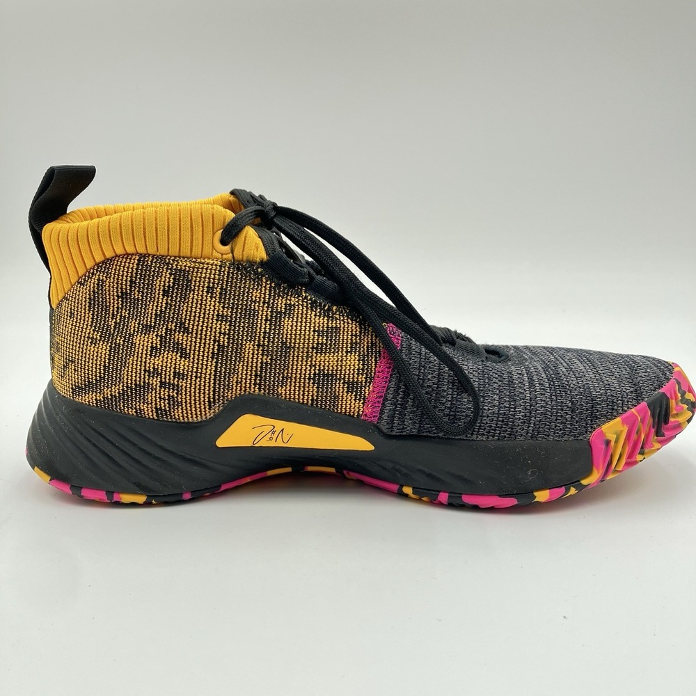 Adidas Dame 5 Jam Fest Mid Top Basketball Performance Shoes Multicolor Mens 9